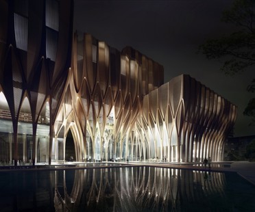 Zaha Hadid Architects, Sleuk Rith Institute, Cambodge
