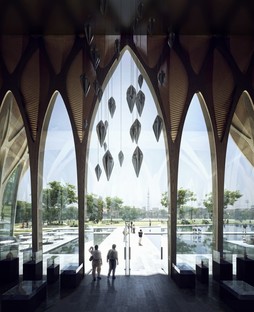 Zaha Hadid Architects, Sleuk Rith Institute, Cambodge
