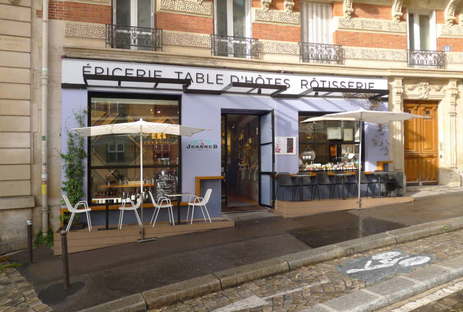 C comme C, restaurant Jeanne B à Montmartre, Paris 
