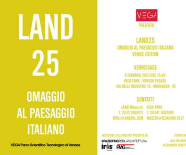 exposition Land 25 Hommage au Paysage Italien, Venise
