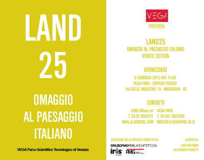 exposition Land 25 Hommage au Paysage Italien, Venise
