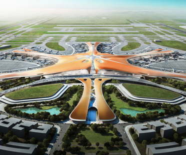 Zaha Hadid et ADPI, nouveau terminal aéroportuaire de Pékin 
