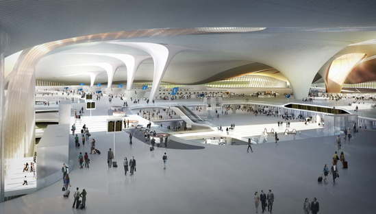Zaha Hadid et ADPI, nouveau terminal aéroportuaire de Pékin 
