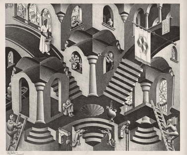 Exposition Escher, Palazzo Albergati, Bologne
