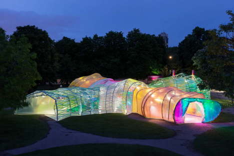 serpentine Pavilion 2015 designed by SelgasCano - Photo by Iwan Baan

