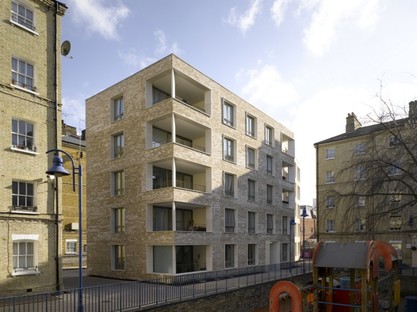 Niall McLaughlin Architects Darbishire Place Peabody Housing Londra
