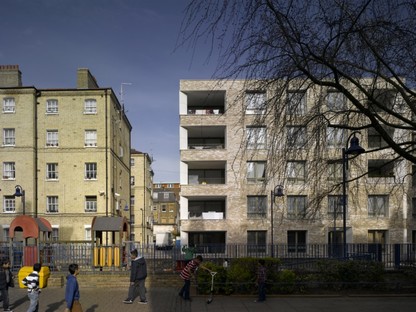 Niall McLaughlin Architects Darbishire Place Peabody Housing Londra
