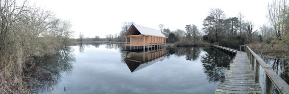 Niall McLaughlin Architects : The Fishing Hut (Hampshire)
