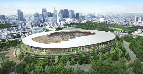 Kengo Kuma remplace Zaha Hadid pour la conception du Stade Olympique de Tokyo 
