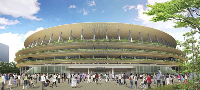 Kengo Kuma remplace Zaha Hadid pour la conception du Stade Olympique de Tokyo 
