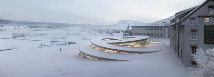 BIG Bjarke Ingels Group conçoit le Serpentine Pavilion 2016
