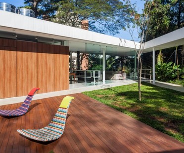 FGMF Architects, Maison avec patio à São Paulo, Marquise House
