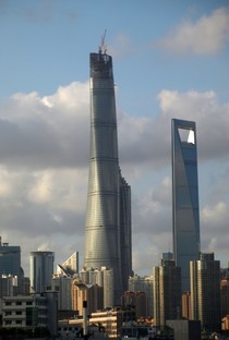 La Tour de Shanghai, le plus haut immeuble de Chine 
