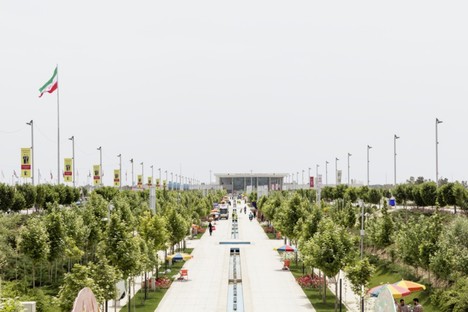 gmp, inauguration du centre d'exposition de Téhéran 
