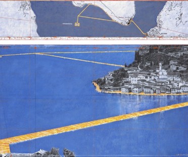 Christo et Jeanne-Claude, The Floating Piers, Lac d'Iseo
