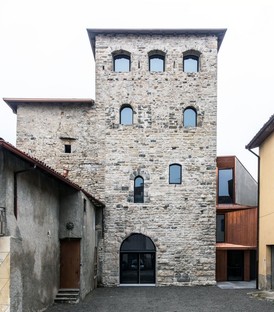 CN10 Architetti Torre del Borgo Villa D'Adda Bergame
