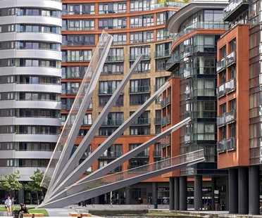 Knight Architects, Pont Piétonnier, Merchant Square Bridge, Londres 
