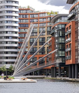 Knight Architects, Pont Piétonnier, Merchant Square Bridge, Londres 

