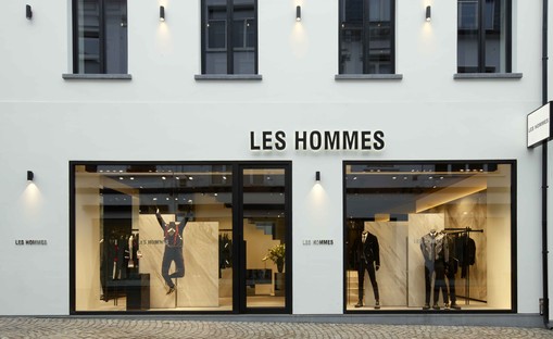 Piuarch, Les Hommmes, flagship store, Anvers 