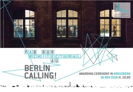 Le FAB de Berlin accueille la remise des prix de Next Landmark 2016 