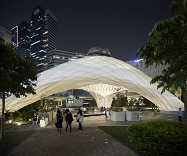 ZCB Bamboo Pavilion, Université Chinoise de Hong Kong, Ecole d'Architecture 
