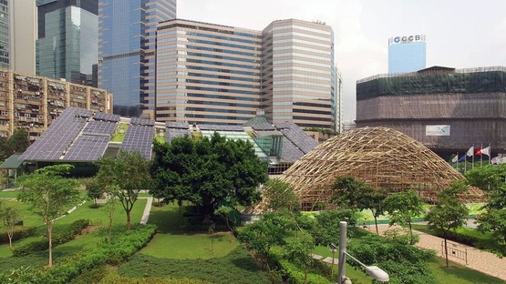 ZCB Bamboo Pavilion, Université Chinoise de Hong Kong, Ecole d'Architecture 
