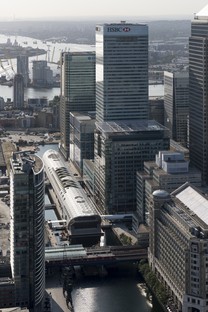 Foster + Partners, Crossrail Place - Canary Wharf - Londres
