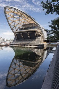 Foster + Partners, Crossrail Place - Canary Wharf - Londres
