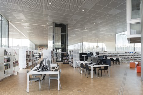 OMA, Bibliothèque Alexis de Tocqueville, Caen la mer
