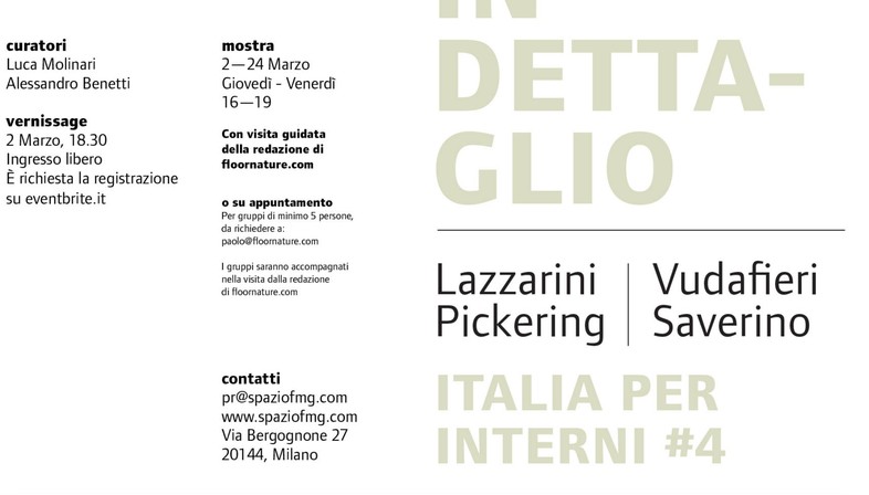 exposition Italia per Interni #4 SpazioFMG Lazzarini Pickering  Vudafieri Saverino
