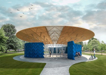 L'architecte du Serpentine Pavilion 2017 est Diébédo Francis Kéré
