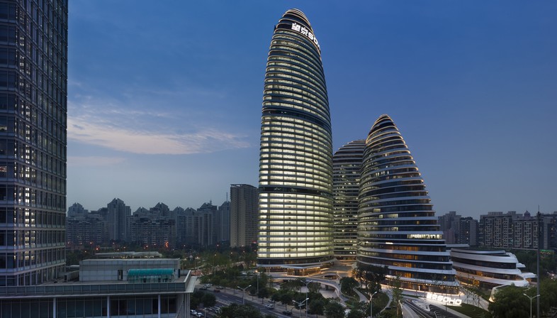 Un prix au Wangjing Soho de Zaha Hadid Architects
