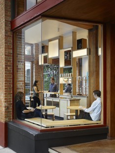 Bohlin Cywinski Jackson Bay Area café interior design
