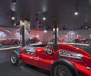 La Macchina del tempo (la Machine du temps) Musée Historique Alfa Romeo à Arese
