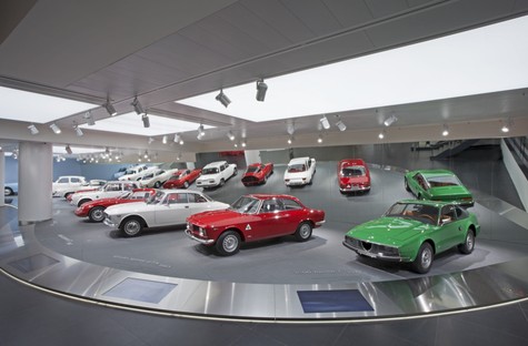 La Macchina del tempo (la Machine du temps) Musée Historique Alfa Romeo à Arese
