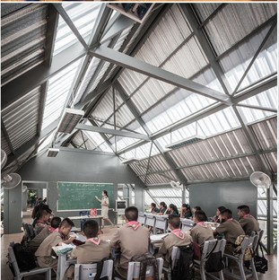 Post Disaster School par Vin Varavarn Architects remporte le prix de la Biennale Cappochin 2017
