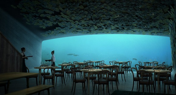 Snøhetta dessine Under le premier restaurant sous-marin d'Europe
