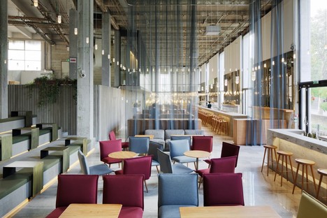Lina Ghotmeh Architecture restaurant Les Grands Verres Palais de Tokyo de Paris
