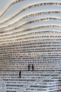 MVRDV Tianjin Binhai Library un océan de livres

