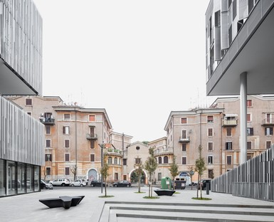 Labics Città del Sole renouvellement urbain à Rome
