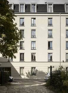Tchoban Voss Architekten Albia résidences étudiantes à Dresde
