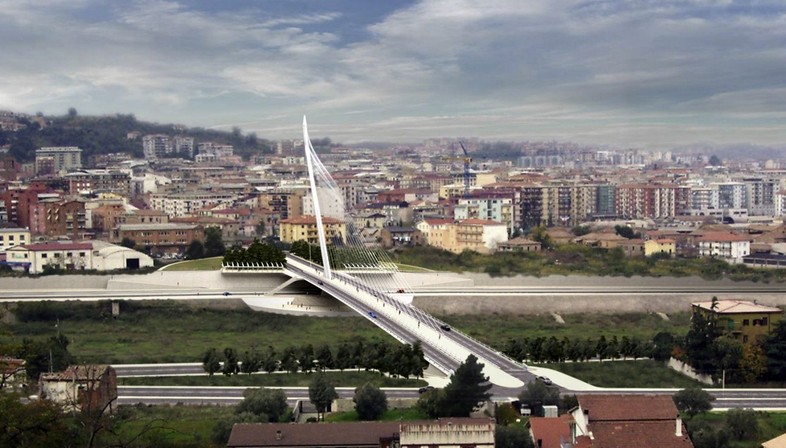 Inauguré le nouveau pont de Calatrava à Cosenza
