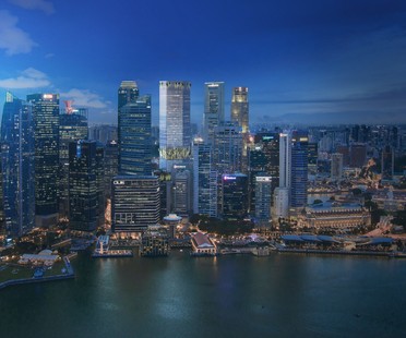 BIG et CRA Nature et Architecture dans le gratte-ciel Singapore Tower

