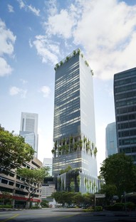 BIG et CRA Nature et Architecture dans le gratte-ciel Singapore Tower
