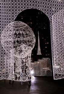 Les installations en dentelle de Choi+Shine Architects deviennent des points de repère urbains 
