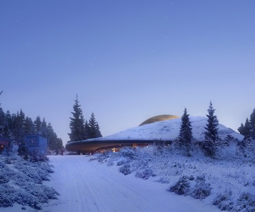 Snøhetta Planétarium et centre de visiteurs Solobservatoriet Norvège
