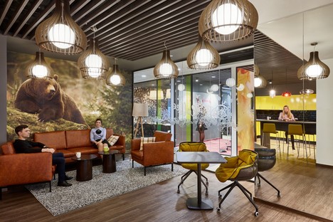 Evolution Design a créé pour Sberbank un siège comme Google
