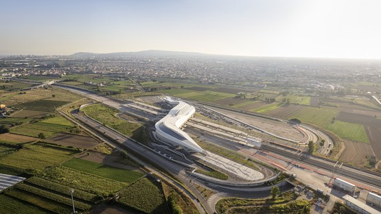 Zaha Hadid Architects High Speed Train Station Naples-Afragola 
