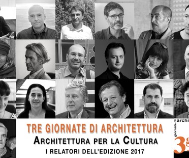 Architecture pour la Culture, Trois Journées d’Architecture à Pistoia
