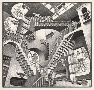 Exposition Escher au PAN Palais des Arts de Naples
